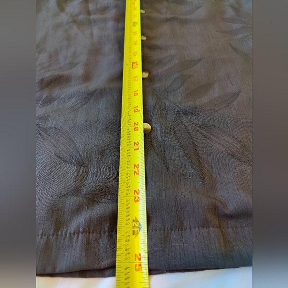 NWOT Men's Van Heusen Dark Gray Button Down Dress Shirt 🔘 (Large) 16-16.5 🖤🩶 - Picture 14 of 16